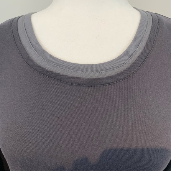 Long Sleeve Cotton T with Fooler collar, cuffs and hem - Picture 2 of 8